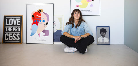 A creative space where design, reflection and growth meet. From the heart – for the process
